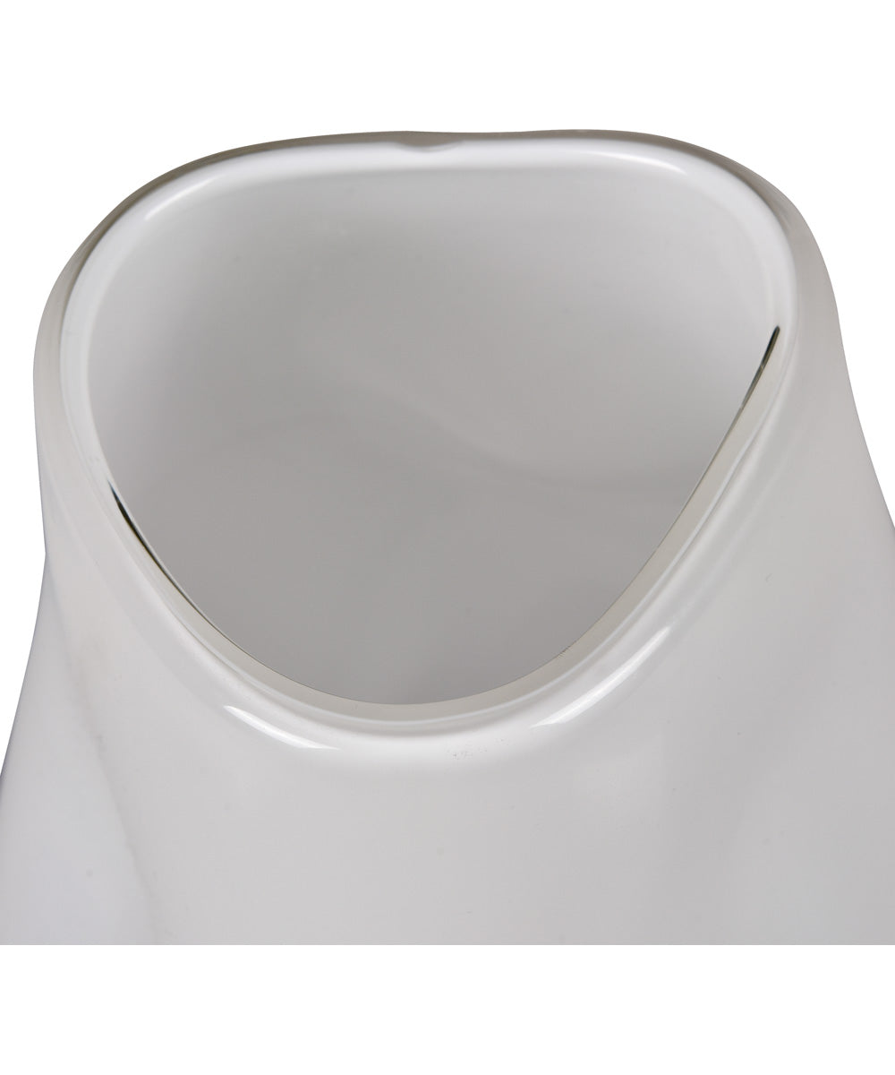 Dent Vase - Large White