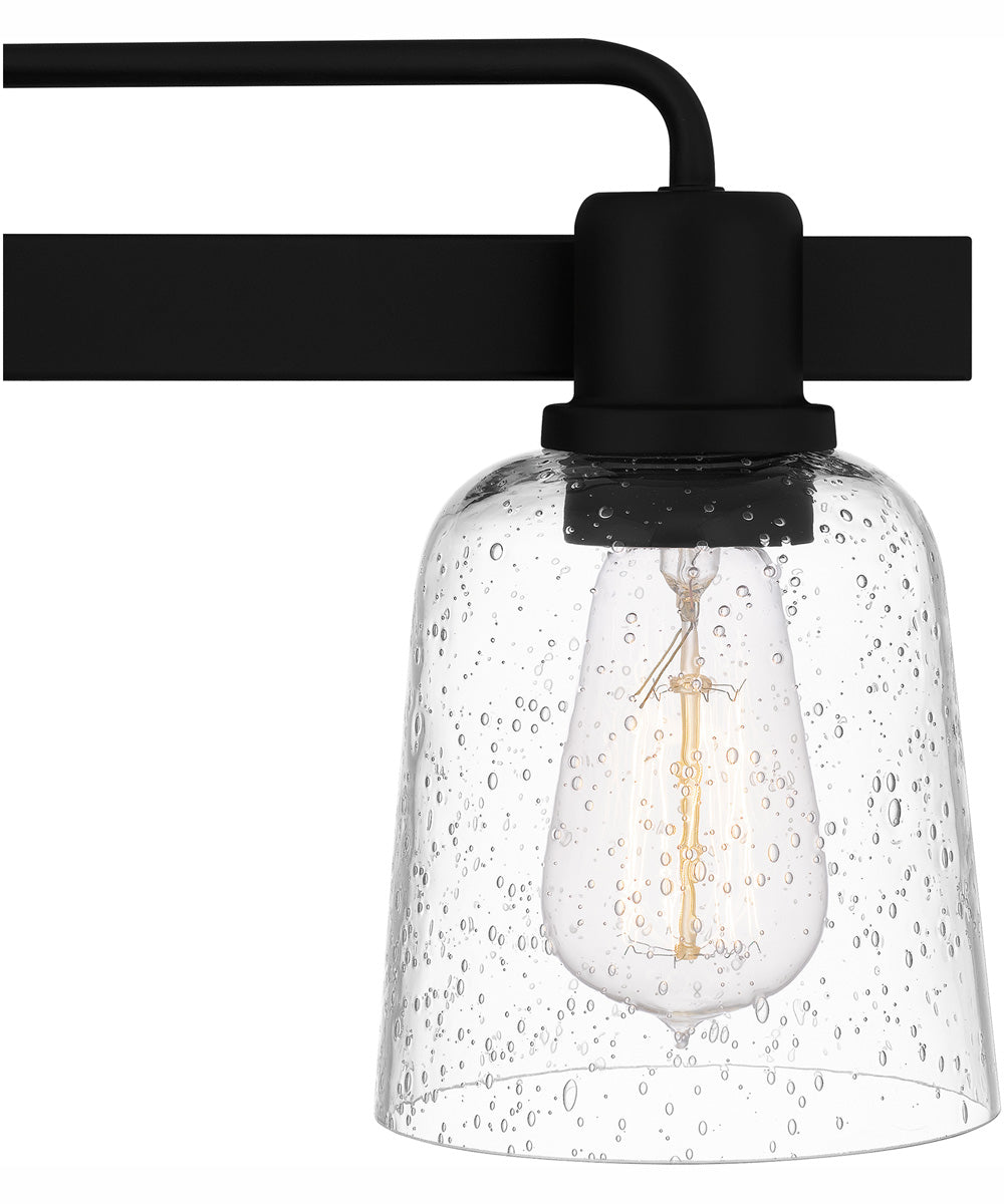 Lydia Large 3-light Bath Light Matte Black