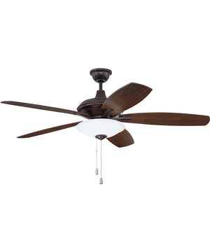 Jamison 1-Light LED Ceiling Fan (Blades Included) Oiled Bronze Gilded