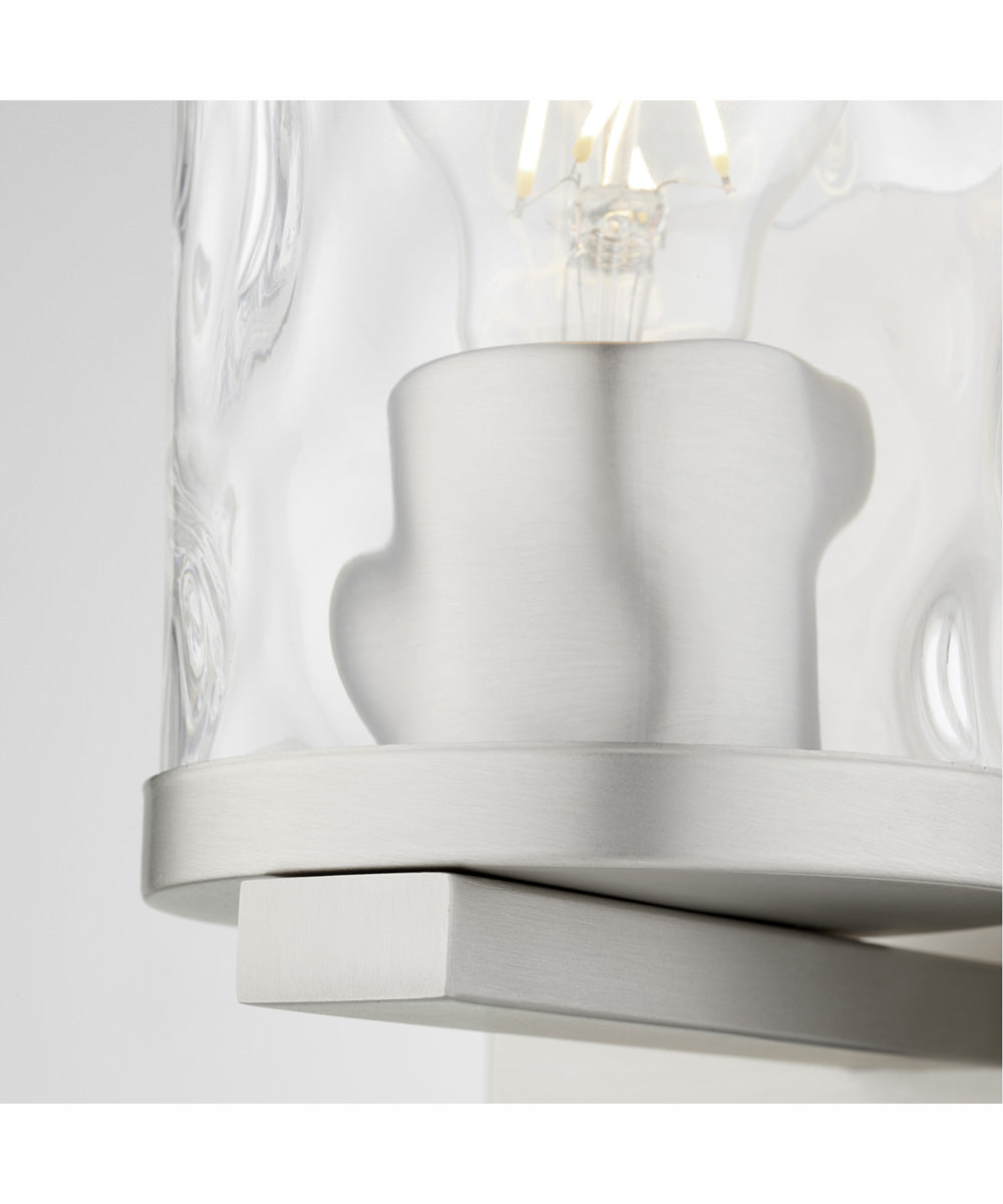 Steinway 1-light Wall Mount Light Fixture Satin Nickel