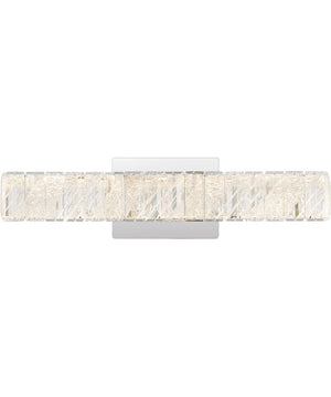 Garcelle Medium Bath Light Polished Chrome