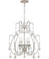 Blanca 5-light Chandelier Antique White