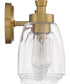 Henning 4-Light Vanity Satin Brass