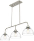 Halsey Medium 3-light Island Light Brushed Nickel