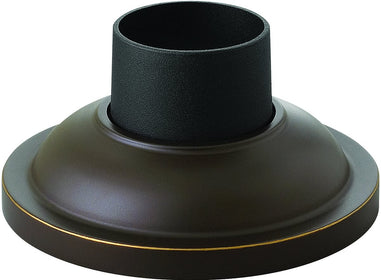 2"H Signature Pier Mount Outdoor Post Olde Bronze