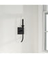 Decklan 1-Light Sconce Black Iron