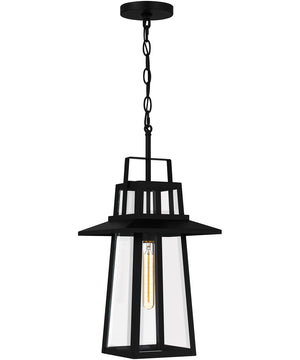 Devonport Large 1-light Outdoor Pendant Light Matte Black