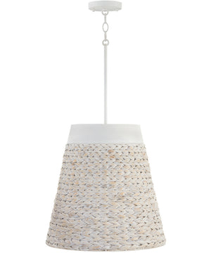 Tallulah 4-Light Pendant Chalk Wash