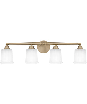 Cecilia Extra Large 4-light Bath Light Bronze Gold