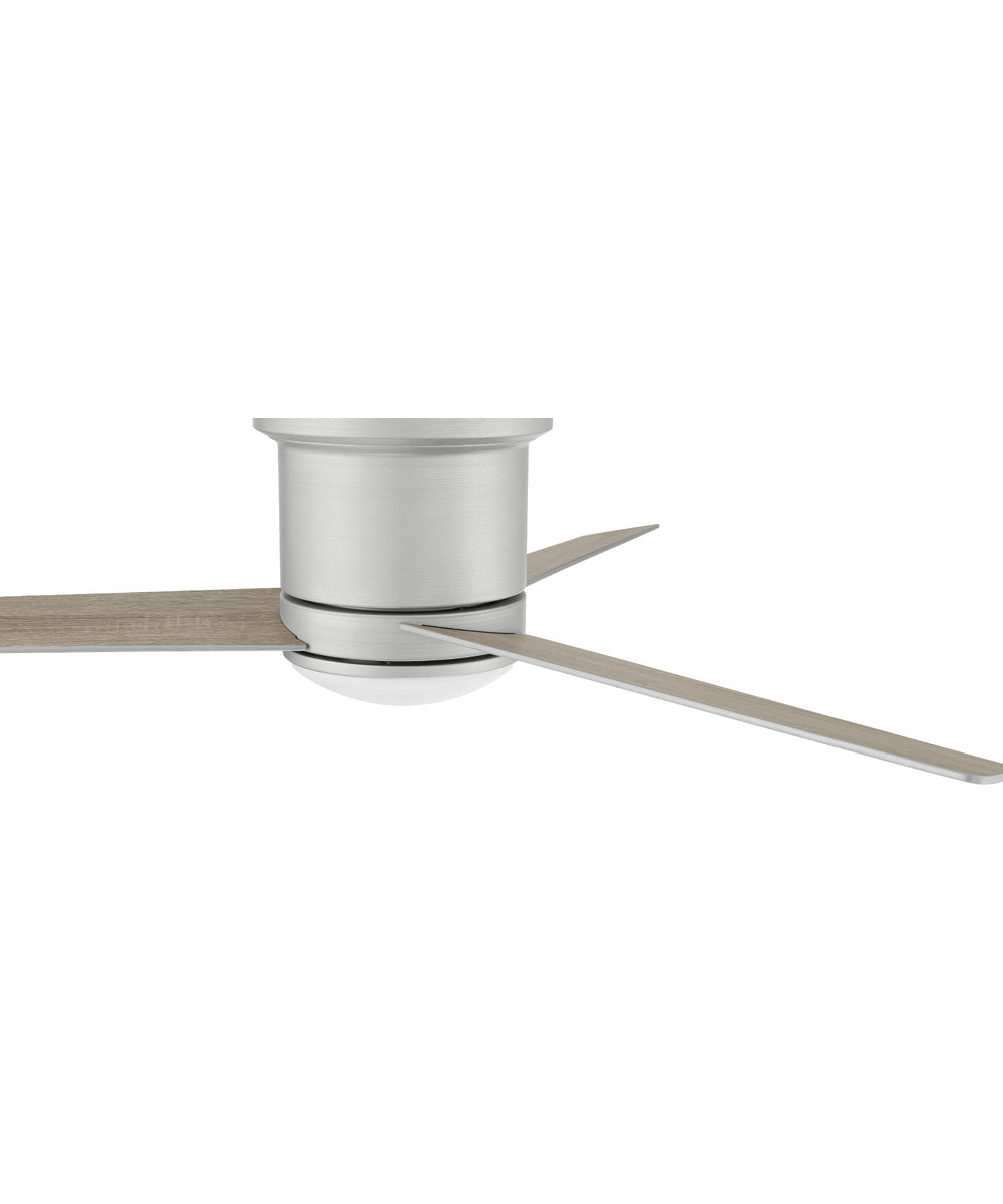 52" Cole 1-Light Ceiling Fan Painted Nickel