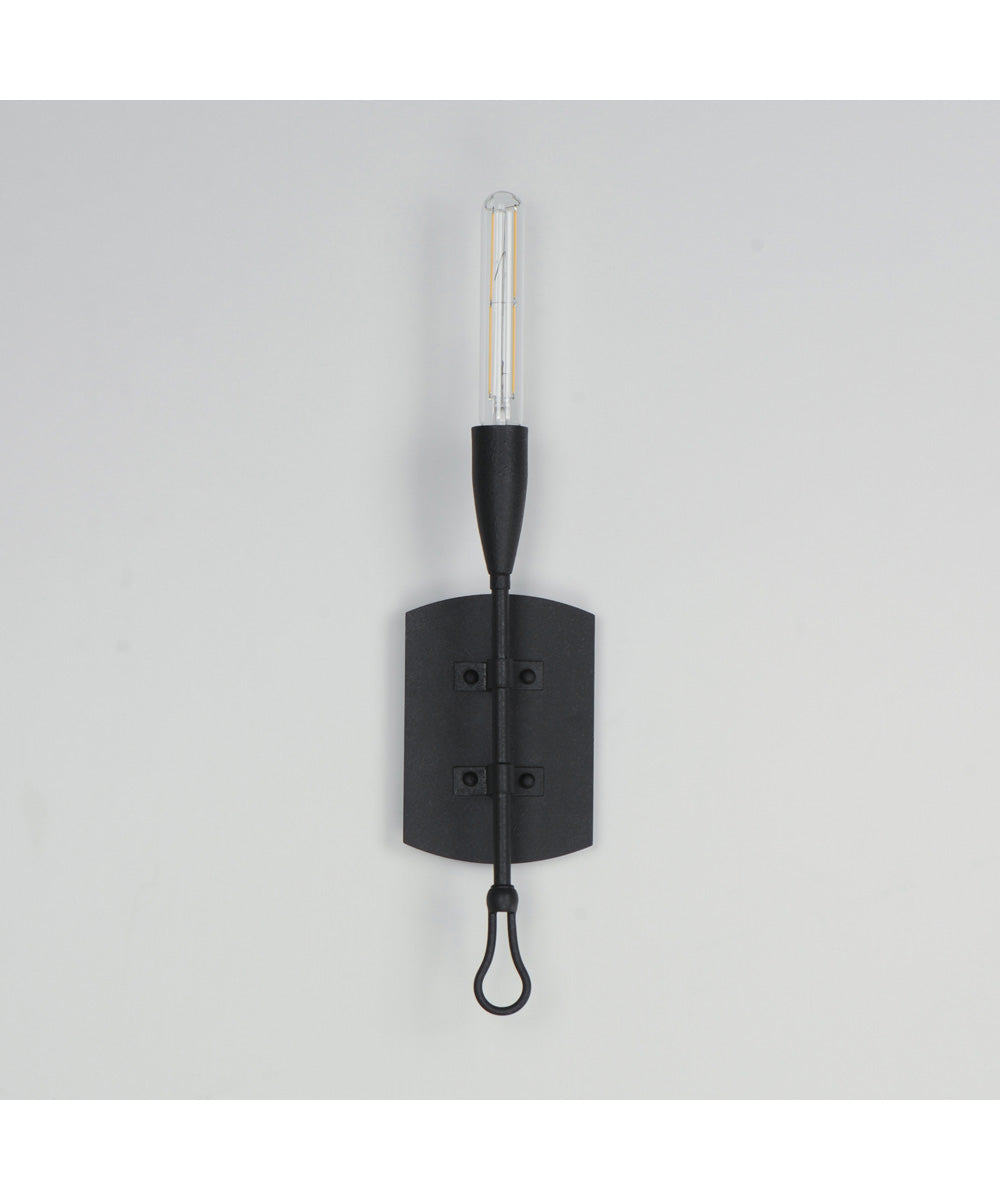 Pioneer 1-Light Sconce Anthracite