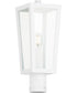 Bravo 1-light Post White