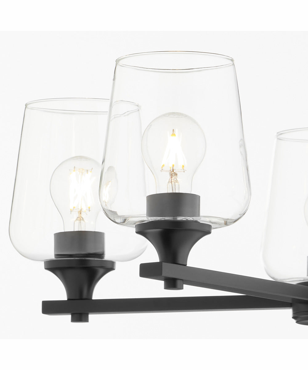 Veno 5-light Chandelier Matte Black