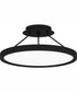 Outskirts Medium Semi Flush Mount Earth Black