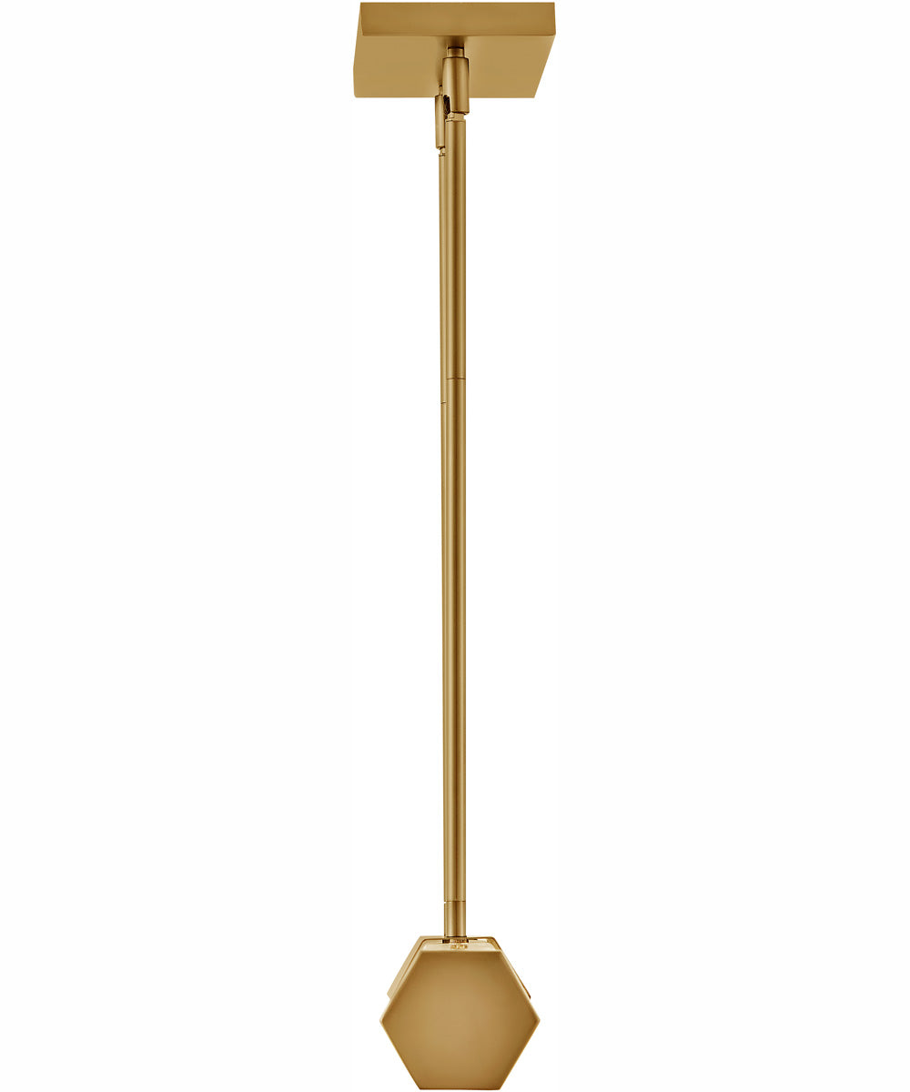 Facet LED-Light Medium LED Linear in Heritage Brass