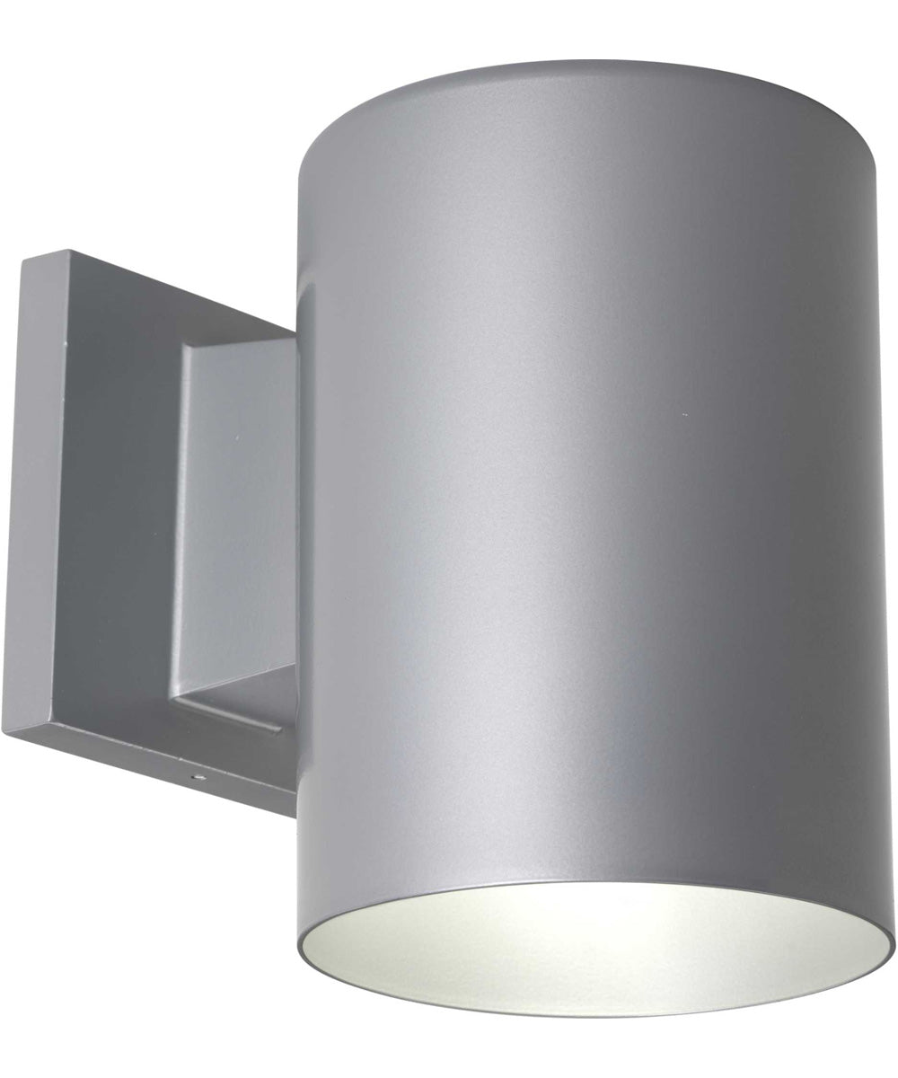 5" Outdoor Wall Cylinder Metallic Gray