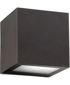 5"H Ion 2-light LED Outdoor Wall Lantern Oiled Bronze