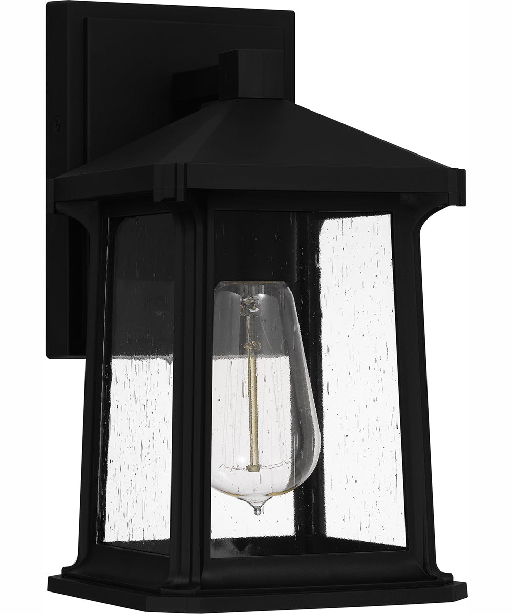 Satterfield Small 1-light Outdoor Wall Light  Coastal Armour Matte Black