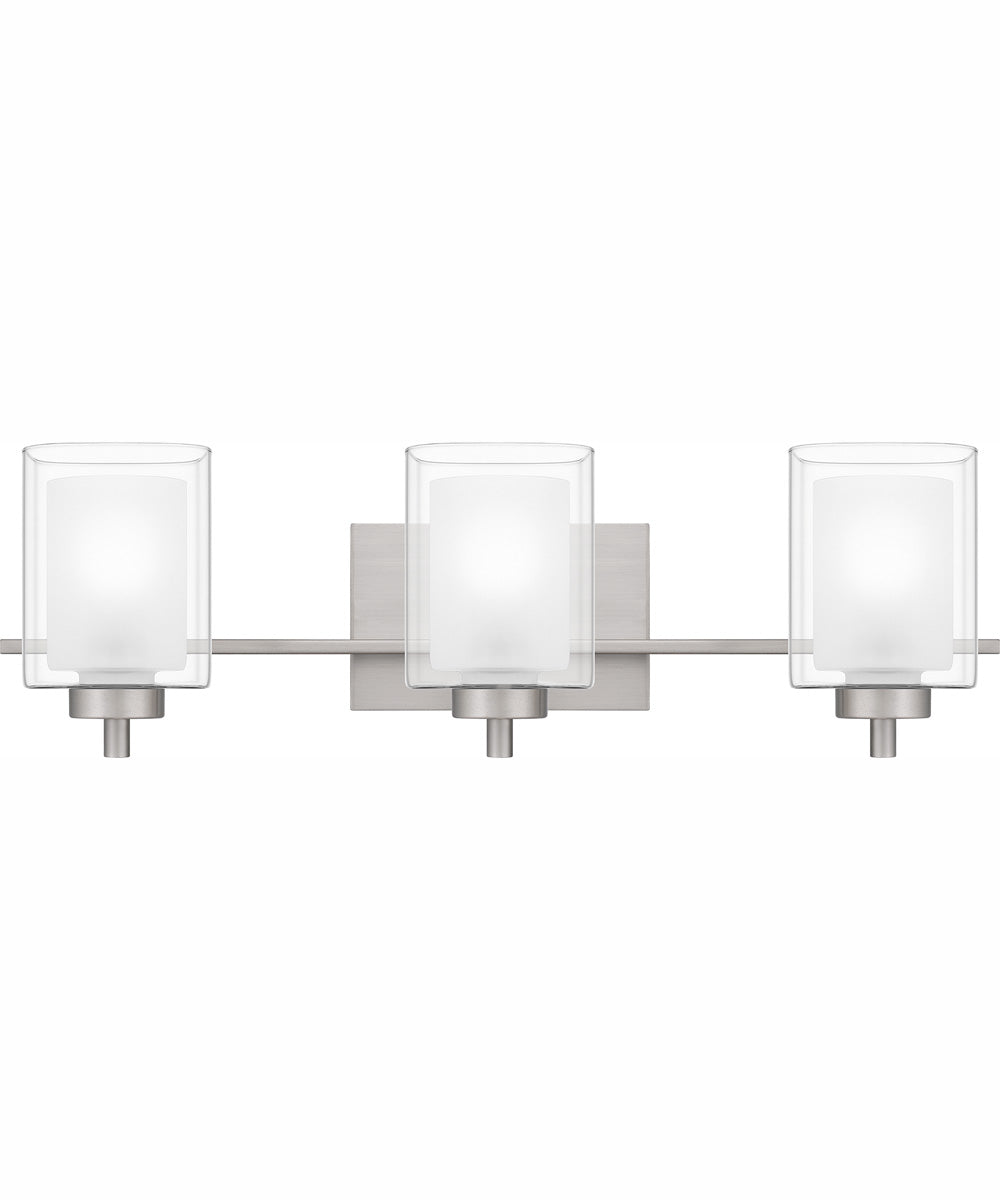 Kolt Large 3-light Bath Light Brushed Nickel