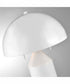 Ranae 2-Light Metal Table Lamp White