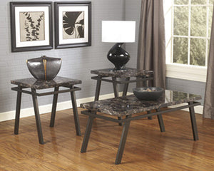 19"H Paintsville Occasional Table (Set of 3) Bronze
