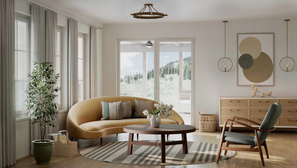 Breckenridge 1-Light Rustic Farmhouse Pendant Aged Bronze