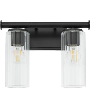 Tamara Day's Mercier 2-light Bath Vanity Light Matte Black