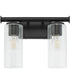 Tamara Day's Mercier 2-light Bath Vanity Light Matte Black