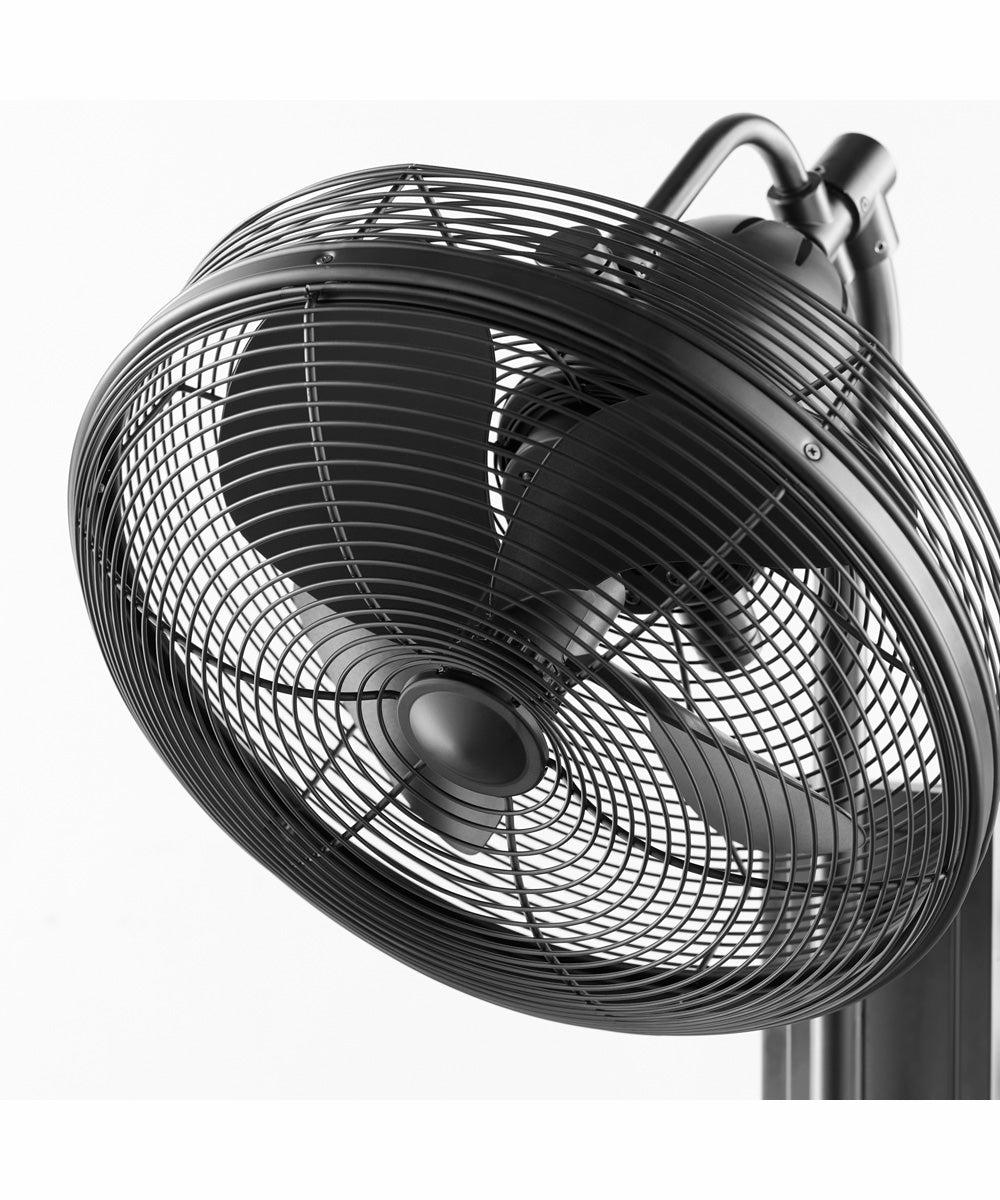 13" Veranda Patio Ceiling Fan Matte Black