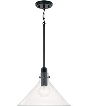 Greer 1-Light Pendant Matte Black