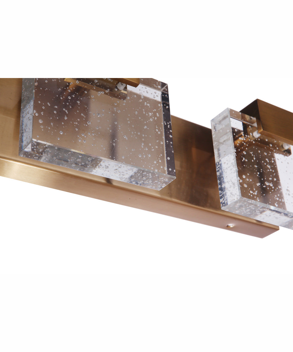 Alamere 3-Light Vanity Satin Brass
