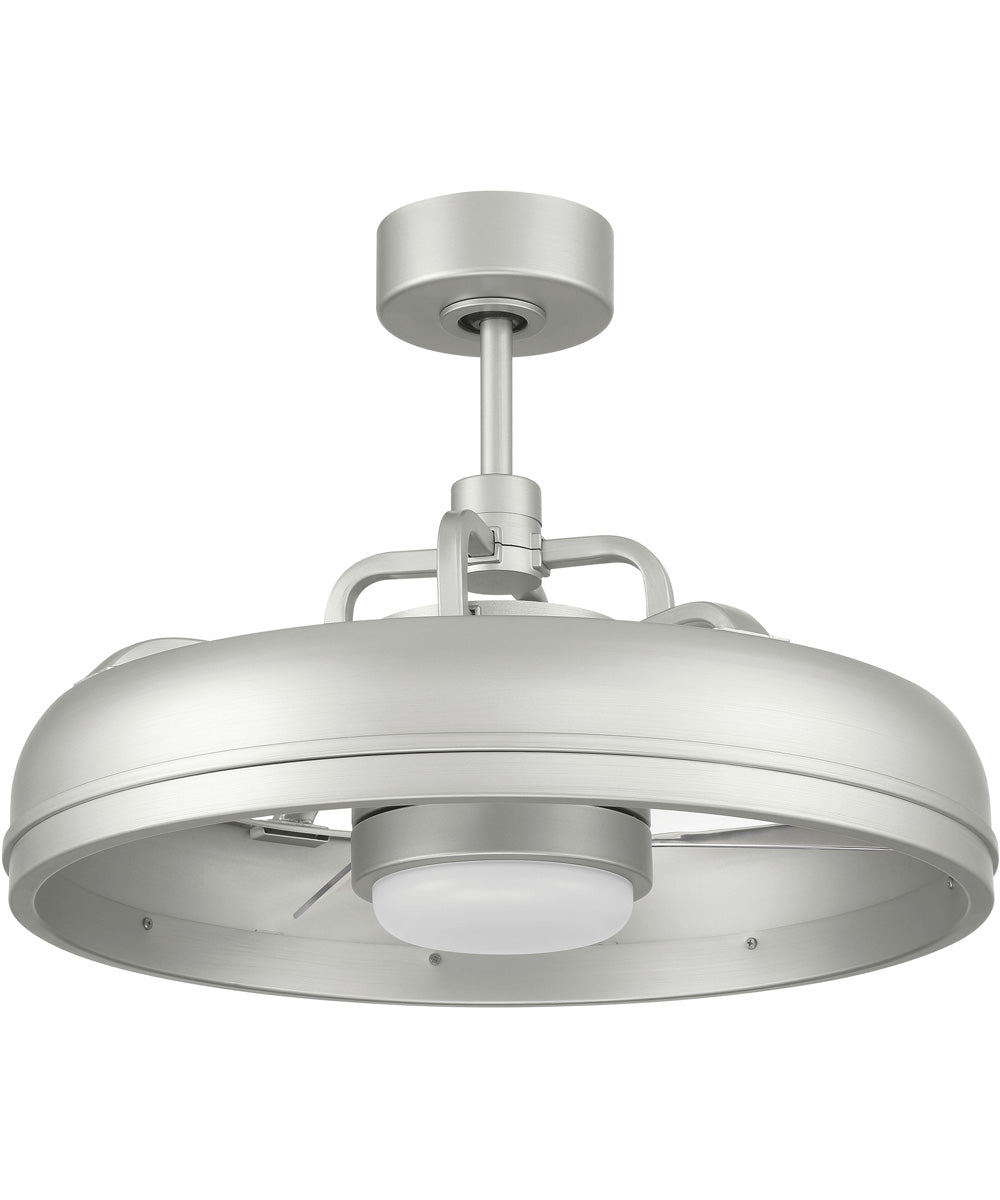 Taylor 24" 1-Light Ceiling Fan (Blades Included) Painted Nickel