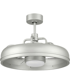Taylor 24" 1-Light Ceiling Fan (Blades Included) Painted Nickel