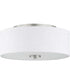 Inspire 13" 2-Light Flush Mount Brushed Nickel