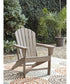 38"H Sundown Treasure Adirondack Chair Grayish Brown