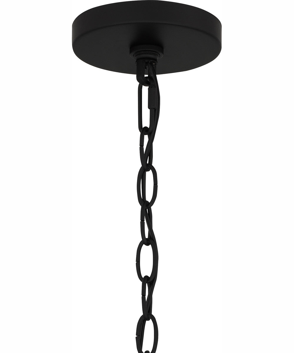 Rowland 5-light Chandelier Matte Black