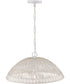 Naomi 1-Light Pendant Chalk White