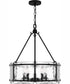 Fortress 5-light Pendant Earth Black