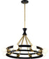 Marsden 8-Light Chandelier Matte Black
