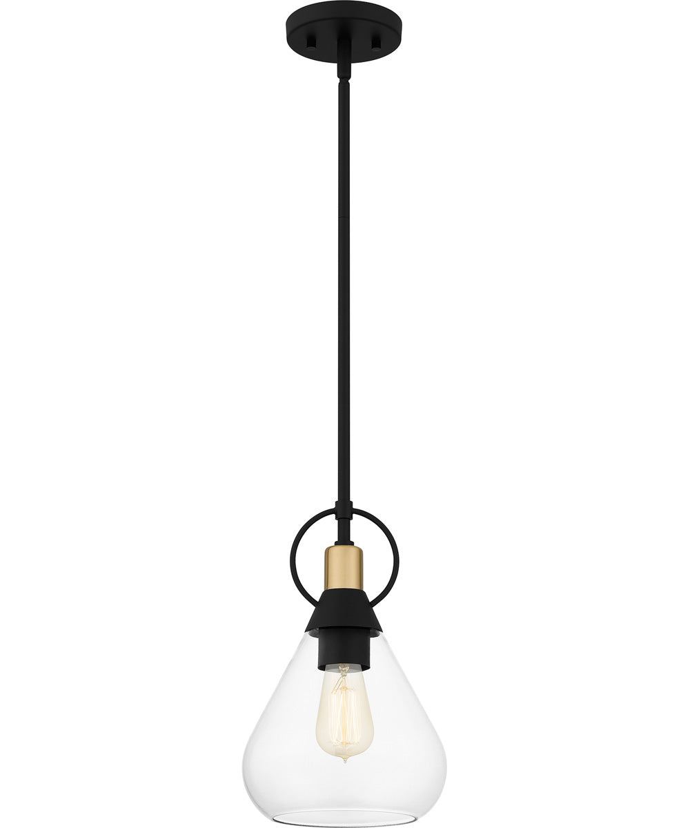 Quoizel Piccolo Pendant Small 1-light Mini Pendant Matte Black
