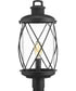 Hollingsworth Post Lantern Textured Black