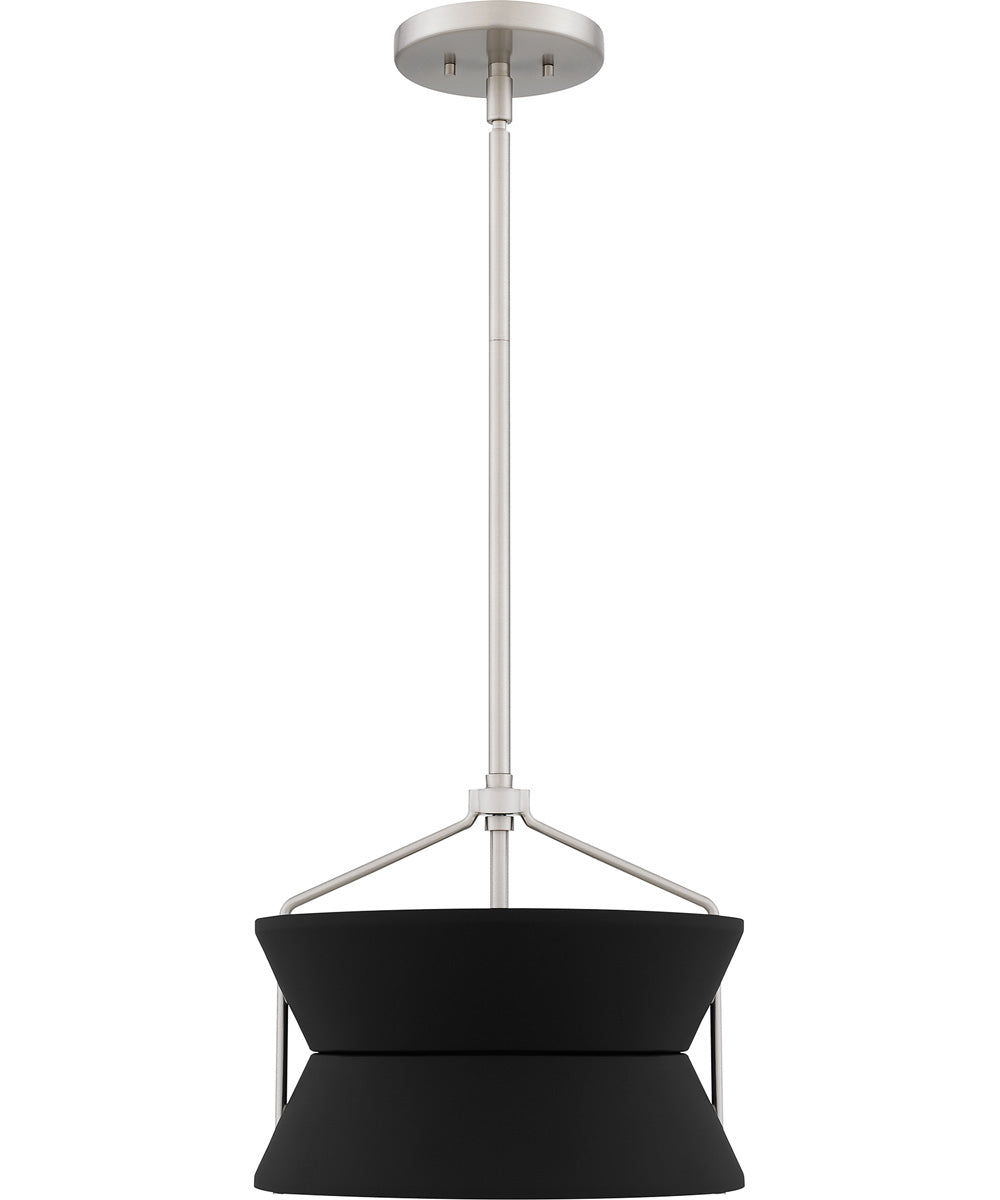 Quoizel Pendant 2-light Pendant Brushed Nickel