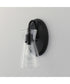 Ava 1-Light Wall Sconce Black