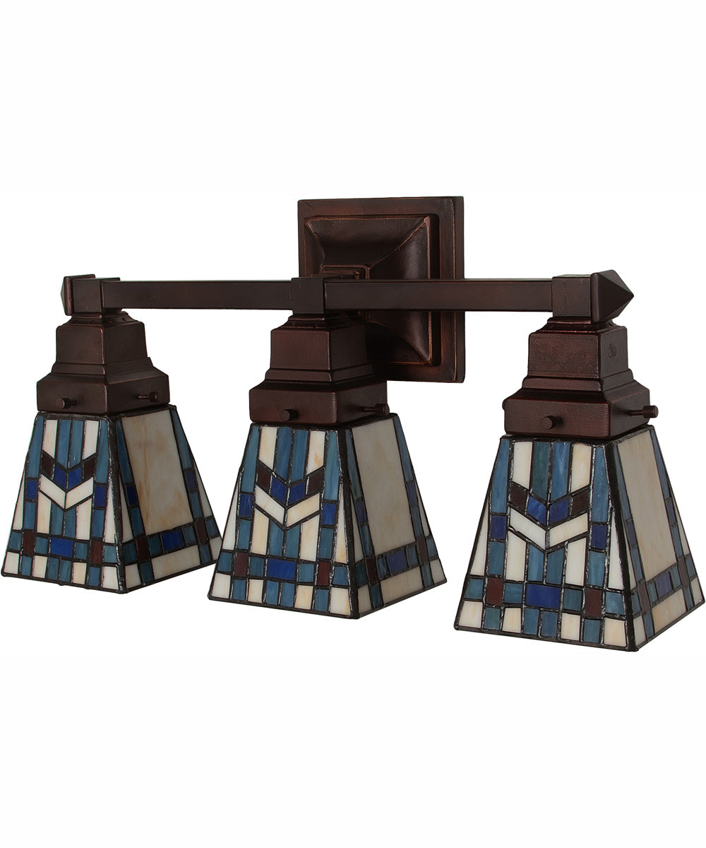 20" Wide Prairie Wheat 3 Light Vanity