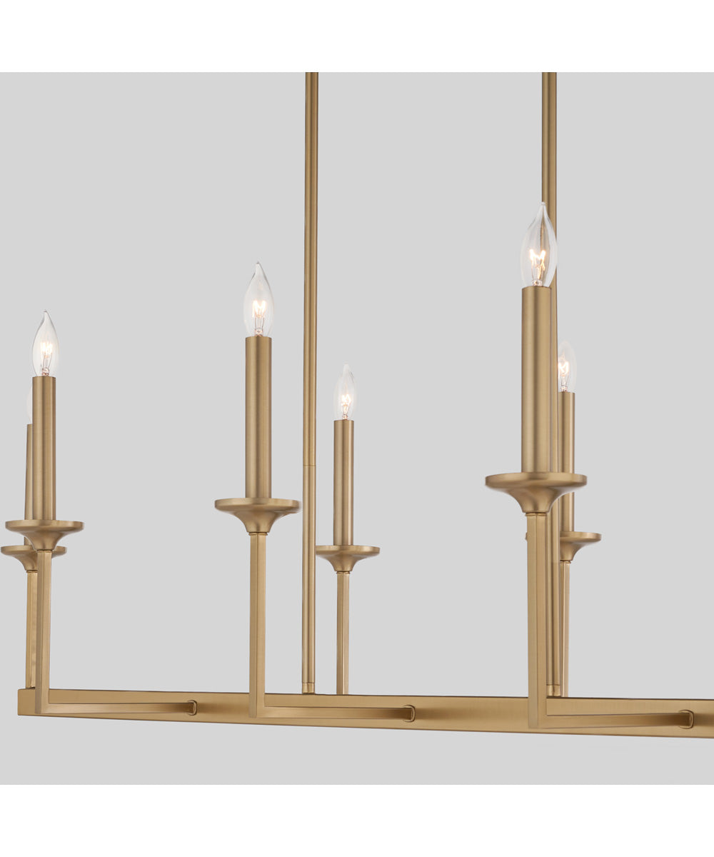 Eldorado 8-light Chandelier Aged Brass