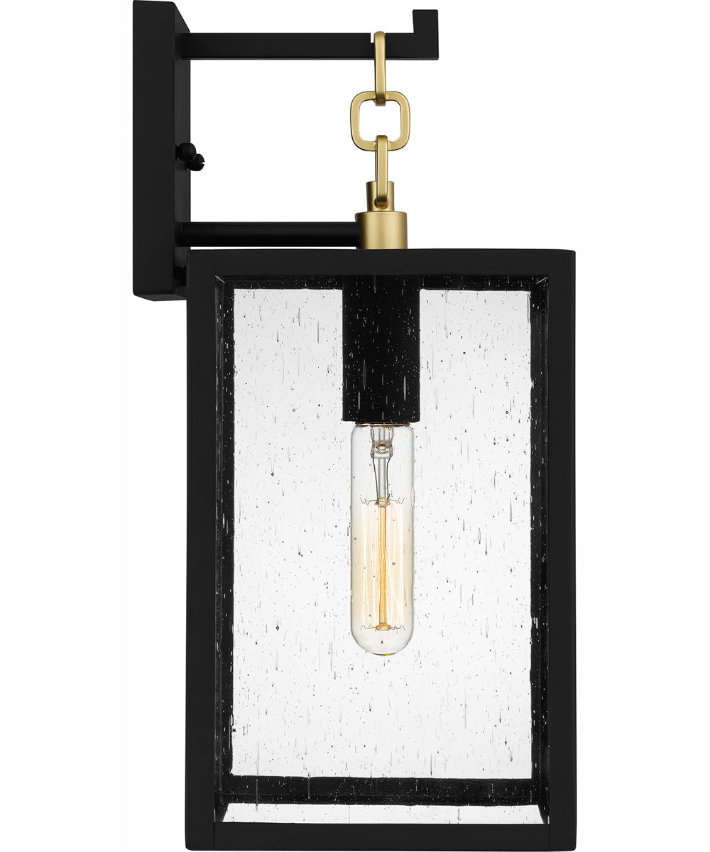 Anchorage Large 1-light Outdoor Wall Light  Coastal Armour Steel Matte Black