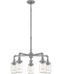 Squire 5-light Chandelier Galvanized
