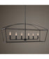 Clayton 6 Light Linear Chandelier
