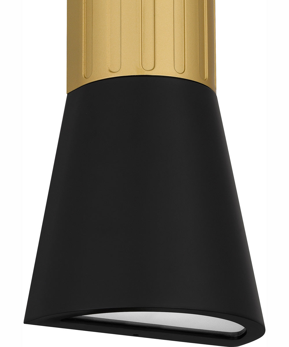 Dexter Medium Outdoor Wall Light  Coastal Armour Aluminum Matte Black