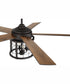 56" Nicolas 4-Light Ceiling Fan Espresso